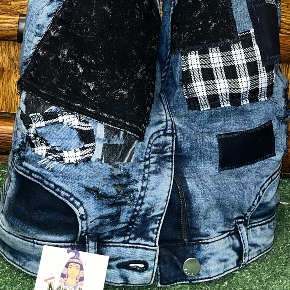 GOTHIC PATCHED PANTS - Picture 3 of 7